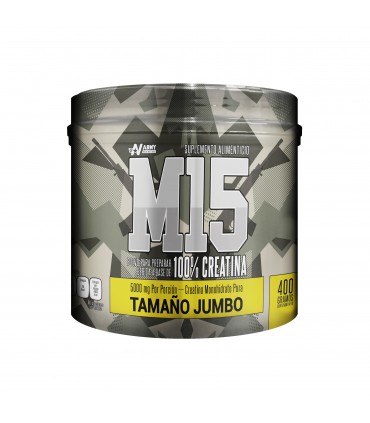 Monohidrato de Creatina M15 400gr Army Nutrition